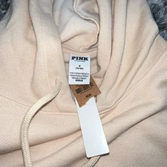 PINK Everyday Fleece Cropped Hoodie - Picture 2 of 8